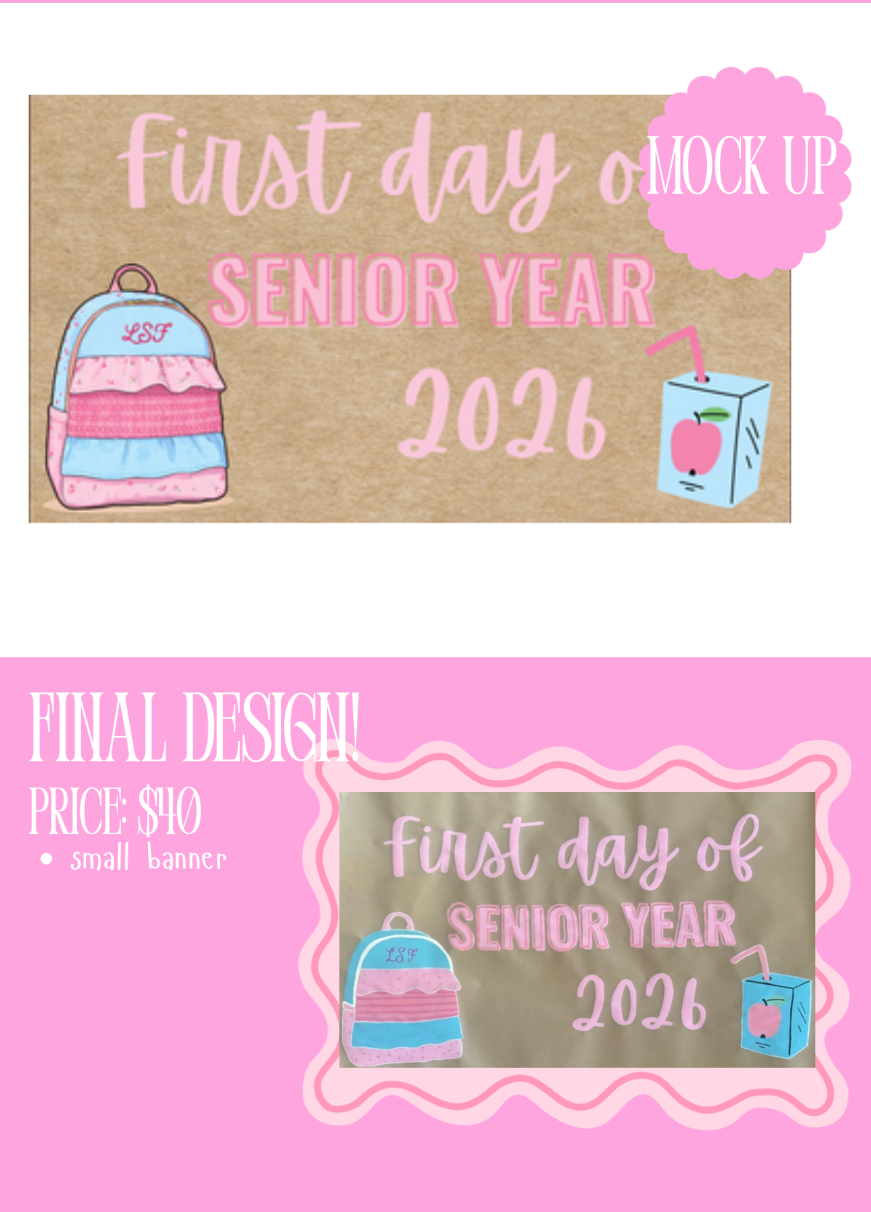 Small Banner preorder